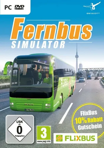 Fernbus Simulator - PC Spiel für echte Busfahrer - Simulation Game von Aerosoft, erlebe realistische Busfahrten in Deutschland und entdecke spannende Städte!