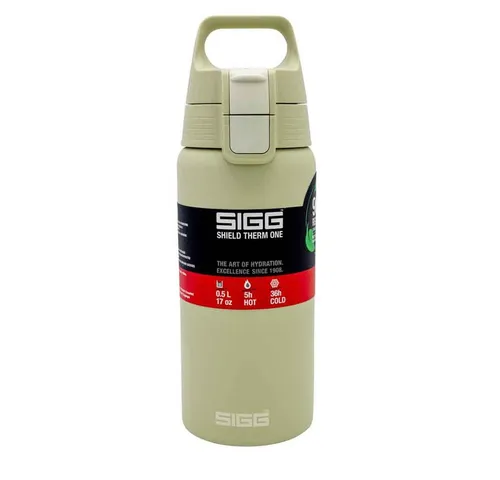 Sigg Shield Therm One 0.50 l - Hochwertiger Thermobehälter - Thermobehälter mit doppelwandiger Isolierung, hält Getränke stundenlang warm oder kalt - ideal für unterwegs.