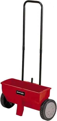 Einhell 3415238 Streuwagen - 12 l Fassungsvermögen, präzise Streubreite bis 0.45 cm für effizientes Streuen