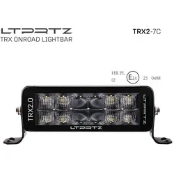 Lightpartz 36W 7′′ TRX 2.0 Combo Onroad Lightbar ECE - Sonstige Artikel in Bauen & Renovieren, mit innovativem Tarnkappen-Design und 360°-Seitenhalterungen für optimale Sicht auf öffentlichen Straßen.