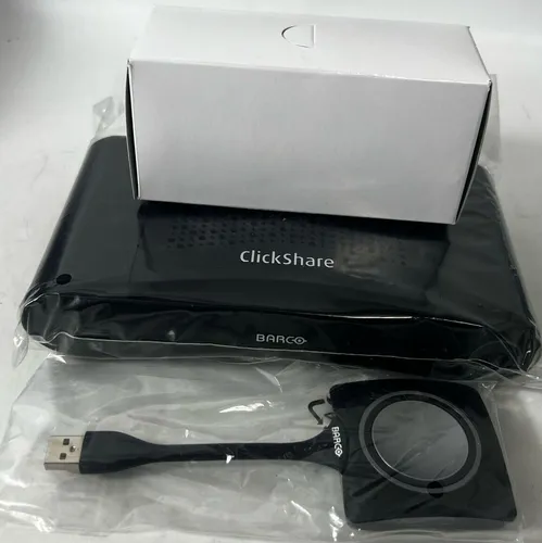 BARCO Clickshare CS-100 Wireless Praesentationssystem Schwarz NEU #