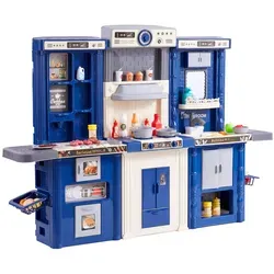 VEVOR Kinderküchen-Spielset, 3-in-1-Kleinkinderküche - Spielmöbel mit realistischer Küchensimulation: interaktive Geräusche, Lichter und Sprühnebel für kreativen Spielspaß! Ideal für Kinder von 3-8 Jahren.