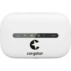 Congstar Mobiler Router E5330 - Surfsticks: Tragbarer WLAN-Router mit bis zu 21,6 MBit/s, verbindet bis zu 10 Geräte und ist in nur 5 Sekunden startbereit.