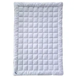 billerbeck Sommerbettdecke Wash Cotton - Bettdecken in 155 cm x 220 cm, hautsympathisch und feuchtigkeitsregulierend. Waschbar bis 60°C und ideal für Hausstauballergiker.