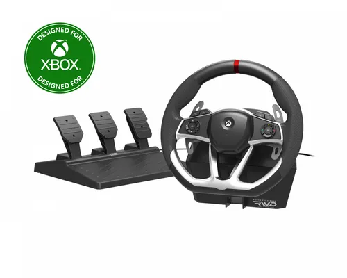 Hori Force Feedback DLX Ratt für Xbox - Gaming-Zubehör mit authentischer Rennsimulation, beeindruckendem Power-Feedback und robusten Pedalen für Xbox Series X | S und Xbox One. Erleben Sie realistische Rennen!