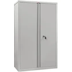 Phoenix SCF1491GGK Stahlschrank - Faltbarer Stahlschrank mit 3 höhenverstellbaren Fachböden, ideal für Büros und Werkstätten. Schneller Aufbau in unter 5 Minuten, abschließbar für sichere Aufbewahrung.