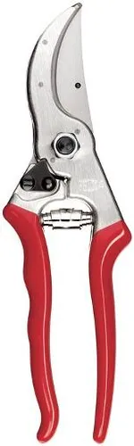 FELCO Gartenschere 4 - Bypass, Schneidleistung bis 25mm Ø - Ergonomische Bypass-Gartenschere für präzise Schneidarbeiten. Mit gehärteten Stahlklingen und rutschfesten Griffen, ideal für frisches Grün und wachsende Hölzer.