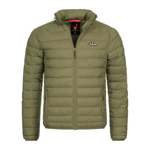 Höhenhorn Balmhorn Herren Jacke Grün 3XL - Vielseitige Übergangsjacke für Herren: Die Balmhorn Jacke überzeugt mit ihrem modernen Design und bietet effektive Wärmeisolierung. Ideal für milde bis kalte Temperaturen und ausgestattet mit praktischen Taschen.