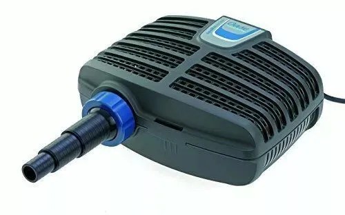 Oase Teichfilter- und Bachlaufpumpe AquaMax Eco Classic 5500 - Wasserpumpen für Teiche, effiziente 5300 l/h Pumpleistung, energiesparend mit EC-Motor und Trockenlaufschutz für ein gesundes Gewässer.