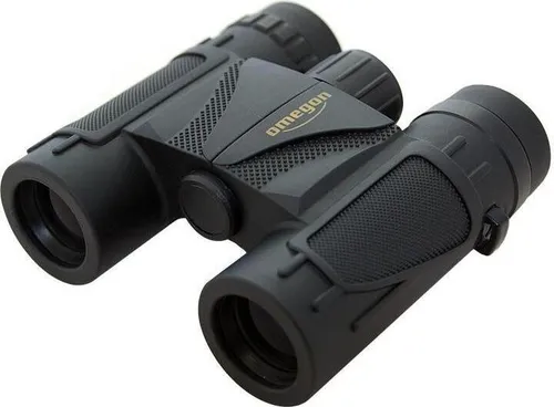 Omegon Fernglas Blackstar 10x25 - Kompakt und leistungsstark - Fernglas Blackstar 10x25, ideal für Outdoor-Aktivitäten mit klarer Sicht und geringem Gewicht für einfache Handhabung.