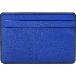 FOSSIL Kartenhalter Steven Card Case Brilliant Blue blau - Blau