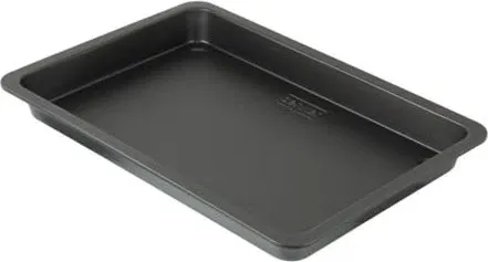 ZENKER Backblech 42x29cm BLACK METALLIC - Tiefes Backblech mit Antihaftbeschichtung für müheloses Backen. Ideal für Kuchen und Kekse, hitzebeständig bis 230 °C. Genießen Sie perfekte Backergebnisse mit diesem stilvollen Blech von ZENKER.