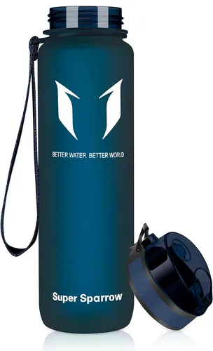Super Sparrow Trinkflasche 350ml - BPA-freie Sportflasche mit Flip Top - Die Super Sparrow Trinkflasche aus BPA-freiem Tritan bietet schnellen Wasserdurchfluss und ist ideal für Sport und Freizeit. Ergonomisches Design und bruchsichere Qualität machen sie zur perfekten Wahl für unterwegs.