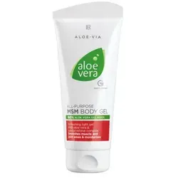 LR Aloe Vera MSM Körper Gel – Kühlendes Pflegegel - Ganzkörperpflege mit 60% Aloe Vera, beruhigt und kühlt beanspruchte Gelenke, schnell einziehend und sorgt für Spannkraft der Haut.