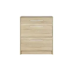 Schuhschrank Lonato, Holzfarben, 80x94x35 cm - Stylischer Schuhschrank Lonato in Holzfarben, ideal für die Aufbewahrung Ihrer Schuhe. Mit hochwertigen Materialien und kompakten Maßen von 80x94x35 cm passt er perfekt in jeden Flur. Jetzt 10€ Willkommens-Gutschein sichern!