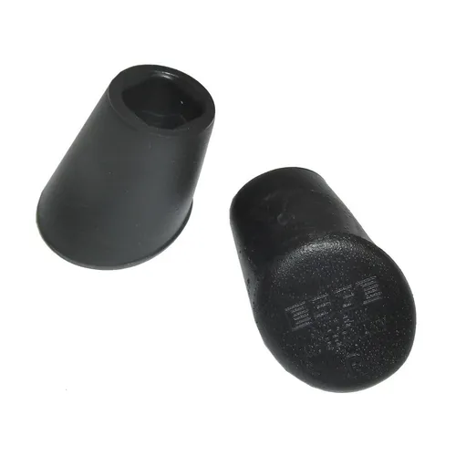 Pletscher 51615.00 F24 paarweise Ständer-Plastikfuß Esge F 24, für Zweibeinständ