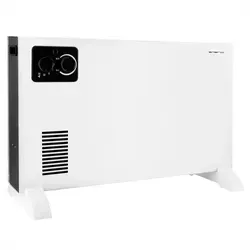 Emerio Konvektor Heizung CH-127166 - 2000W mit Turbolüfter - Effiziente Konvektorheizung für Räume bis 18 m². Mit 3 Heizstufen und regelbarem Thermostat sorgt der Emerio CH-127166 für schnelle Wärme. Sicherer Betrieb dank Kippschutz und integrierter Kontrollleuchte.