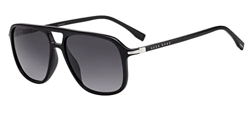 HUGO BOSS Herren Pilot Sonnenbrille 1042/S/IT 807 - Sportbrillen für Herren mit UV400 Schutz, stilvolles Fliegerdesign aus hochwertigem Acetat und leichtem Polycarbonat für optimalen Tragekomfort.