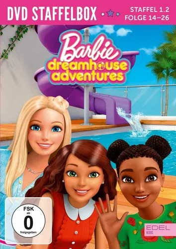Barbie Dreamhouse Adventures - Staffelbox 1.2 (Folge 14-26) (2021) 2DVD Neuware