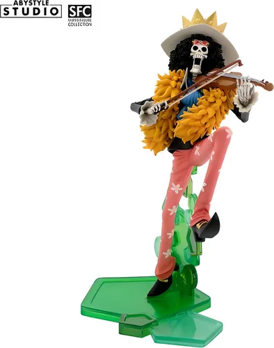 ONE PIECE - Figurine "Brook" - Spielfigur von Brook aus der beliebten Anime-Serie ONE PIECE. Detailgetreu und perfekt als Sammlerstück oder Dekoration für Fans!