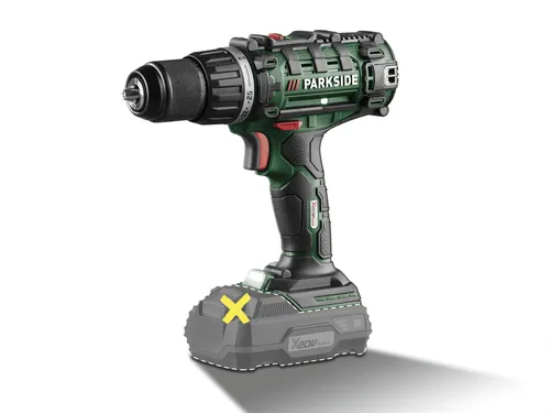 PARKSIDE® 20V Akku-Bohrschrauber PABS 20-Li G8 - Akkuschrauber mit kraftvollem 2-Gang-Getriebe und integrierter LED-Arbeitsleuchte, ideal für präzises Bohren und Schrauben in Holz, Metall und Kunststoff.