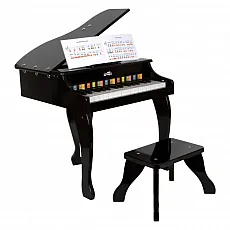 Small Foot Klavier Kinderflügel - Elektronischer Kinder-Flügel aus Holz mit hervorragender Klangqualität und edlem Design. Ideal für die musikalische Früherziehung, inklusive Songheft und Notenheft-Halter.