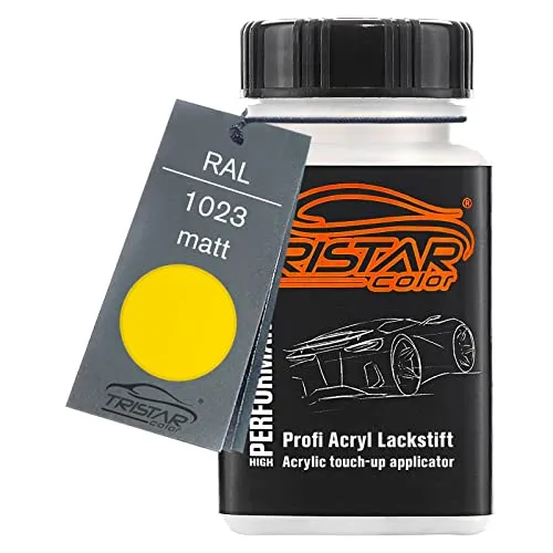 TRISTARcolor RAL 1023 Verkehrsgelb matt Lackstift 50 ml schnelltrocknend