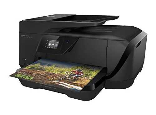 HP Officejet 7510 (G3J47A) A3 Multifunktionsdrucker (Drucker, A4 Scanner, Kopierer, Fax, 4800 x 1200 dpi, USB, WLAN, LAN) schwarz