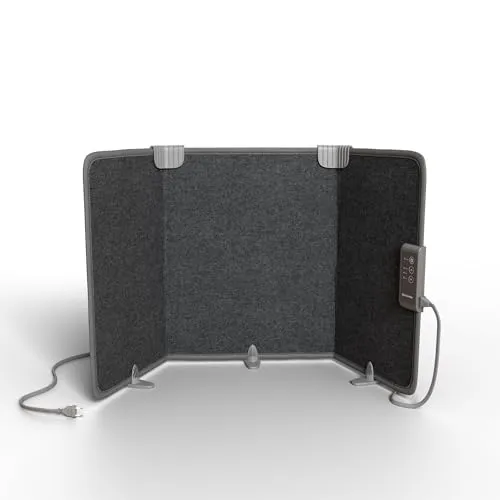 Björn&Schiller Infrarotheizung Heizpaneel 100×51×2 cm - Fußwärmer mit energiesparender Technologie, verbraucht nur 95–165 Watt und sorgt für schnelle, gleichmäßige Wärme – ideal für Büro und Zuhause.