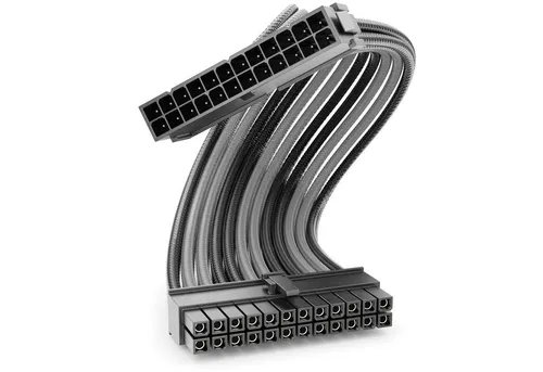 deleyCON deleyCON 24-Pin ATX Netzteil Kabel Intern 30cm 18 AWG PSU Mainboard Computer-Kabel