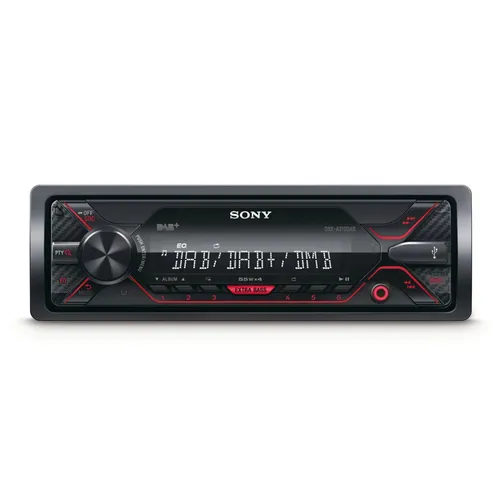Sony DSX-A310KIT Autoradio - Autoradio mit Digitalradio (DAB+) und UKW, 220 W Gesamtleistung für kraftvollen Sound, ideal für Musikliebhaber unterwegs.