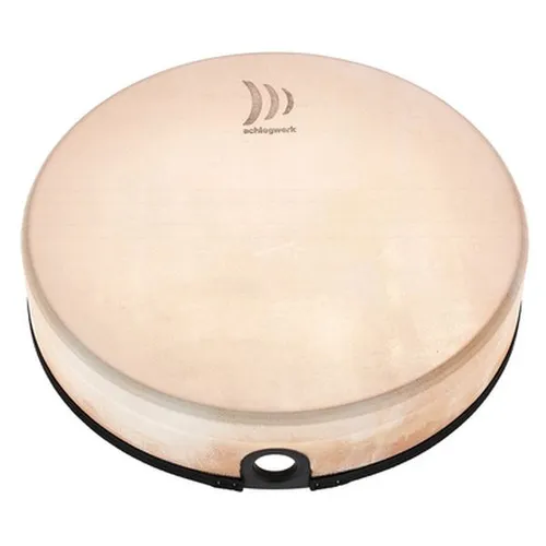 Schlagwerk RT "Bendir" Frame Drum - Percussion Rahmentrommel mit Ø40cm, Ziegenfell und vier Saiten für den charakteristischen Schnarreffekt – ideal für orientalische Musik.