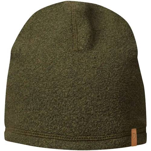 Fjällräven Lappland Fleece Hat - Dunkeloliv, 1 Größe - Herren Mützen & Stirnbänder für Wanderer, umweltfreundliche Fleecemütze aus recyceltem Polyester, leicht, platzsparend und mit hervorragender Isolation für optimalen Komfort.