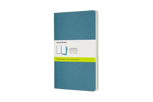 MOLESKINE Notizheft, Cahier 3er Set - mit Kartoneinband - 70g-Papier