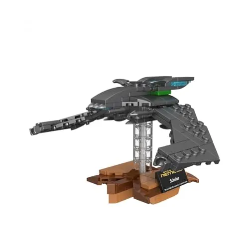 BlueBrixx Pro 105694 – Star Trek Scimitar aus Klemmbausteinen mit 218 Bauelementen