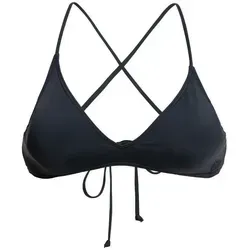Roxy Triangel-Bikini-Top Beach Classics schwarz L - Bademode, stylishes Triangel-Design aus 87% Nylon, ideal für den Strand und bequem bei Maschinenwäsche.