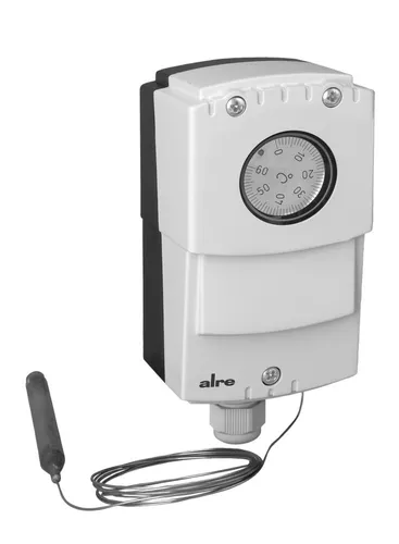 Alre-it Kapillar-Thermostat JET-120XF - Präziser Temperaturschalter für zuverlässige Temperaturregelung. Mit IP65 Schutzart und Schraubanschluss perfekt für den Einsatz in anspruchsvollen Umgebungen.