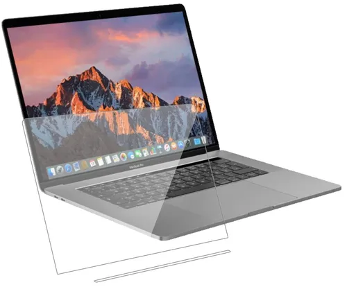 Schutzfolie für Apple MacBook Pro 13 Zoll (2019) Touchbar Anti-Shock klar 9H