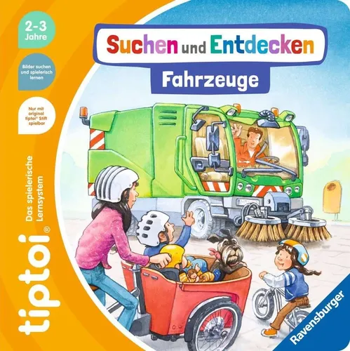 Ravensburger tiptoi® Suchen und Entdecken: Meine Tiere - Lehrbuch für 2-3 Jahre, fördert spielerisch das Wissen über Tiere und ihre Lebensräume mit interaktiven Elementen.