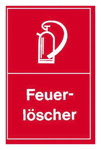 Adco Warnschilder Feuerlöscher