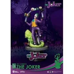 Beast Kingdom DC Comics The Joker D-Stage Diorama Statue 15 cm BKDDS-033 - Detailreiche PVC-Diorama-Statue des Jokers aus der D-Stage-Reihe, ca. 15 cm groß und ideal für Sammler. Perfekt verpackt für den direkten Einsatz oder die Präsentation.