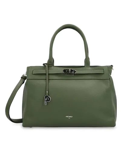 Picard Shopper Poppy aus Echtleder - Eleganter Shopper aus hochwertigem genarbtem Echtleder mit Reißverschluss und praktischer Flaschentasche. Ideal für stilbewusste Frauen, die Funktionalität und Design schätzen.