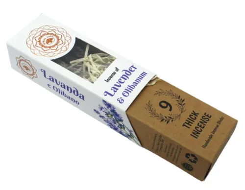 Green Tree Räucherstäbchen Green Tree Lavender & Olibanum Botanical Incense, 9 dicke Stäbchen