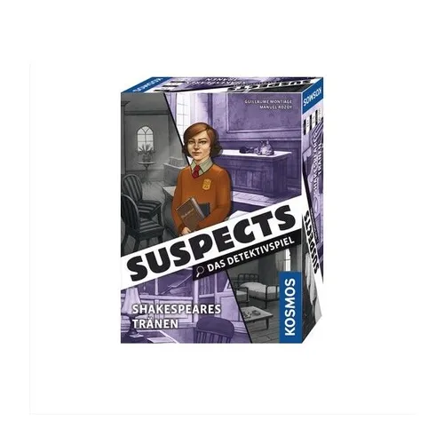 Kosmos 683634 Suspects - Shakespeares Tränen, spannendes Detektivspiel für 1-5 Spieler ab 12 Jahren, ideal für Spieleabende und Geschenke
