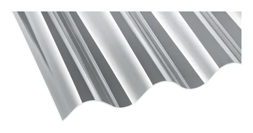 Premium Acryl Profilplatte Glatt P5 177/51 - 920 x 1600 x 3 mm - Klar - Acrylplatte in klarer Ausführung, ideal für kreative Projekte und langlebig, UV-beständig und leicht zu bearbeiten.