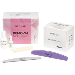 NEONAIL Removal Set - Sets - Aceton - Nagellackentferner - Nagelöl - Set - Alufolie - Nail Set - Aceton UV Nagellack Entferner - Nagel Zubehör - Remover - UV - Shellac Remover - Wraps - Acetone