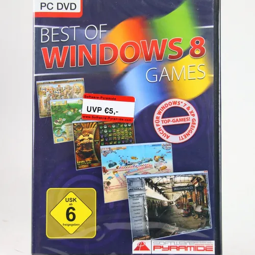 PC DVD Spiel Best Of Windows 8 Games  Neu Verschweißt