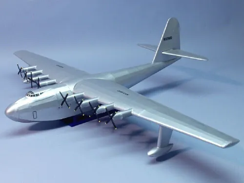 Krick DUMAS Hughes Spruce Goose Flugboot Wasserflugzeug Lasercut Bausatz ds322