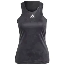 adidas Sportswear Tanktop Paris Y-Tank grau L - Sportliches Tanktop aus 83% Polyester und 17% Elasthan, ideal für Tennis und andere Aktivitäten, bietet optimale Bewegungsfreiheit in Größe L.