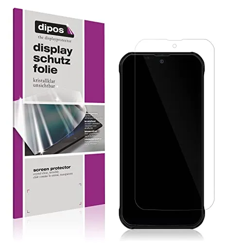 dipos I Schutzfolie kompatibel mit Volla Phone X Displayschutz-Folie klar